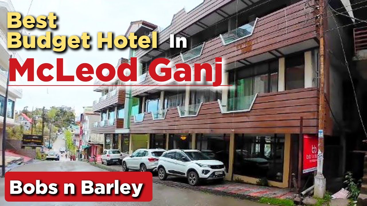 Bobs n Barley hotel facade, a top budget accommodation option in McLeod Ganj, Himachal Pradesh